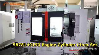 5-87814919-0 5-87813744-1 5878149190 Engine Cylinder LIner Set Suitable for ISUZU 4HE1 NQR70