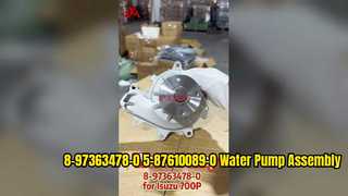 8973634780 5876100890 8-97363478-0 5-87610089-0 Water Pump Assembly Suitable for ISUZU 700P NPR 4HK1