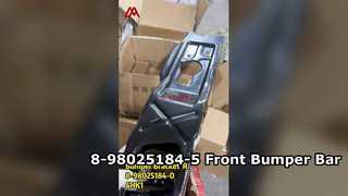8980251845 8-98025184-5 Front Bumper Bar Suitable For ISUZU NPR 700P 4HK1