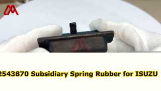 8-97254387-0 8972543870 Subsidiary Spring Rubber for ISUZU NPR