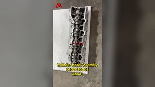 Engine Cylinder Head 0102020003 For Mitsubishi 4M40 