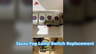 8970763513 8-97076351-3 Fog Lamp Switch Suitable for ISUZU NHR NKR NPR