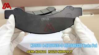 KD1601 8-97168633-0 8971686330 Brake Pad for ISUZU 