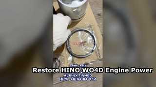 IZUMI LKHI410401FA Engine Cylinder Liner Kits for HINO WO4D