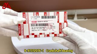 8-97372076-1 Standard Crankshaft Metal Set 8973720761 for ISUZU ELF 4HK1T 4HG1 4HF1