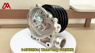 8976027810 8-97602781-0 Water Pump Assembly With Gasket for ISUZU 6HE1-T FSR FTR