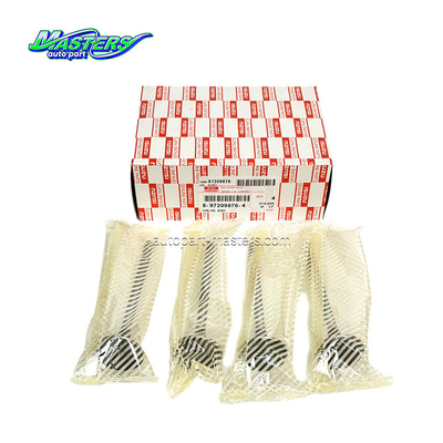 Masters 8-97209876-4 Exhaust Valve 8972098764 For ISUZU NPR 4HK1