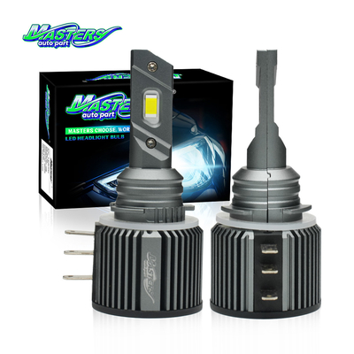 Masters H15 65W 6500 Lumens 6000K  Headlight Function LED Headlight Bulbs