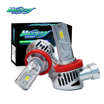 Masters V03 64W 6200LM 6000K 3570 Chips 9005/H11/H4/H7 LED Headlight Bulb