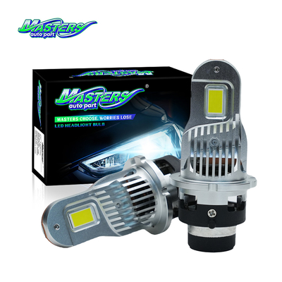 Masters D2pro 90W 8000LM 6500K 5575 Chips Superior Aviation Aluminum LED Headlight Bulb