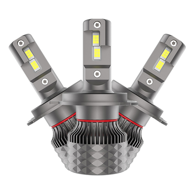 Masters A5 64W 6000LM 6000K 3570 Chips Superior Aviation Aluminum LED Headlight Bulb