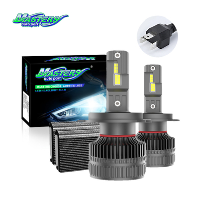 Masters A9 300W 22000lm 6500K 4575 CSP Chips Single Heat Pipes LED Headlight Bulb