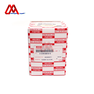 OEM Engine Oil Filter Element Replacement 5876100100 For ISUZU NKR77 4JH1
