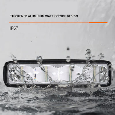 12W 300LM Blue 6-Inch Warning Ambient Light XM-154-S-04P-003-LB