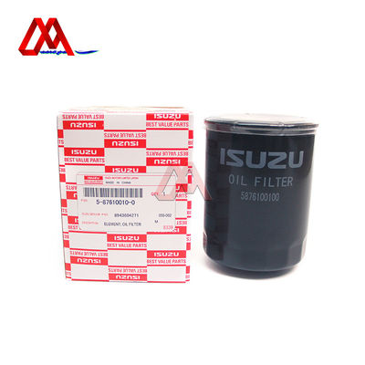 Truck Replacement Parts 5876100100 8973017520 5-87610010-0 8-97301752-0 Oil Filter for 4HK1 