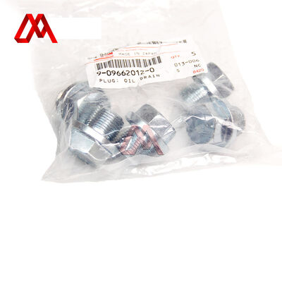 Truck Parts Genuine Parts 9-09662012-0 9096620120 OIL DRAIN PLUG for ISUZU FVR34 6HK1