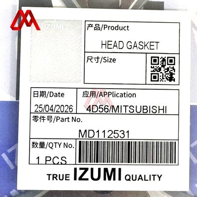 Factory Direct Supply MD112531 Cylinder Head Gasket Fit Mitsubishi 4D56 Light Truck Engine Components