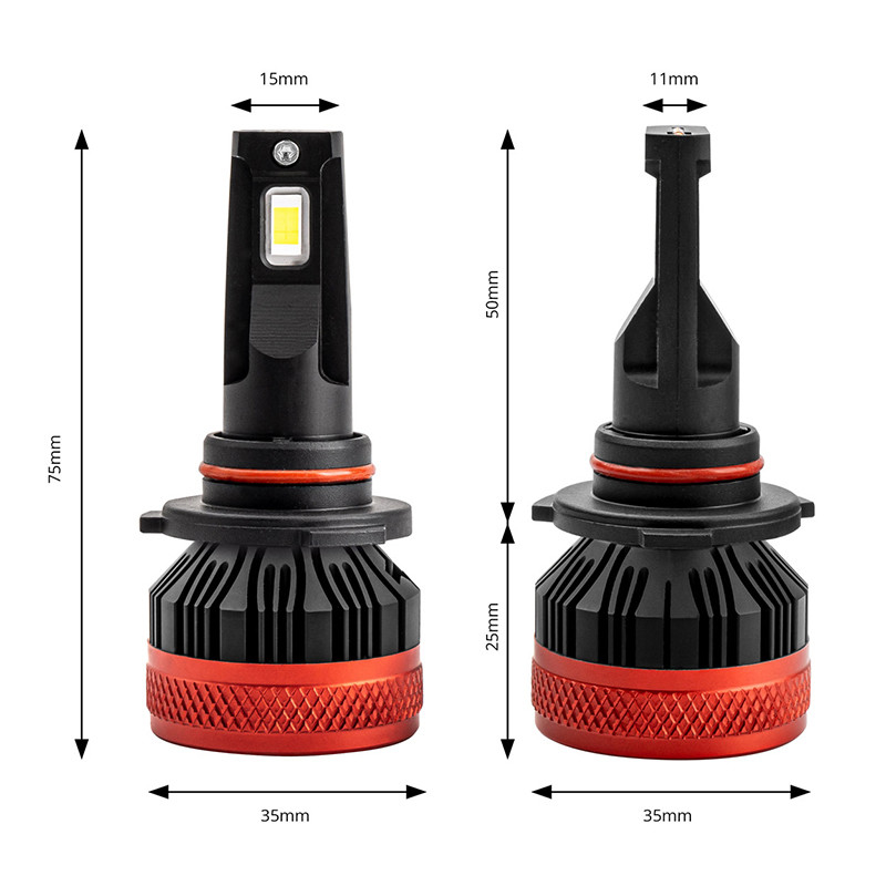Z4 90W 7000lm 6063 Aluminum 3570 CSP Chips 9005/9006/9012/H1/H3/H4/H7/H11 LED Headlight Bulb