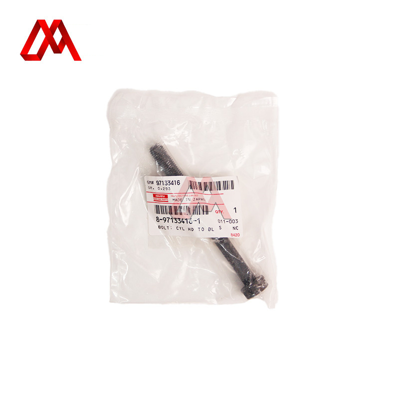IZUMI OEM Cylinder Head Bolt Replacement 8971334161 For ISUZU NKR77 4JH1