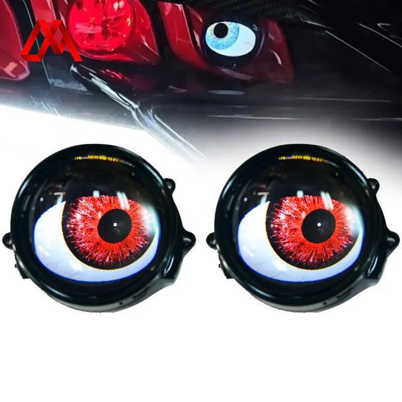 Multicolor Demon Eyes 3 Inch LED Projector Auto Accessories For Cars