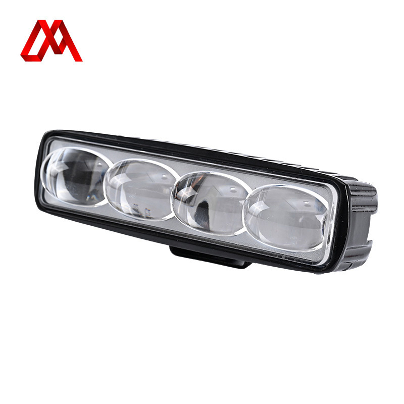 10W 300LM 6-Inch Red Ambient Light XM-154-S-04P-001-LR H4 LED Working Light