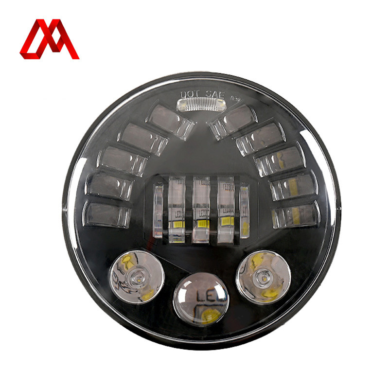 7 inch 45W 1600LM 6500K Vehicle Turn Indicator Light XM-177-R-06P-001-L