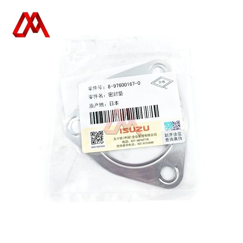 Durable Engine EGR Seal Gasket 8-97600167-0 8976001670 Truck Repair Parts For Isuzu Vehicle